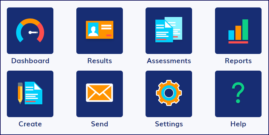 Recruiter dashboard homepage screenshot
